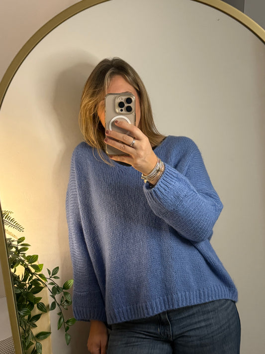 The Isla - Styled Sleeve Oversize Knit