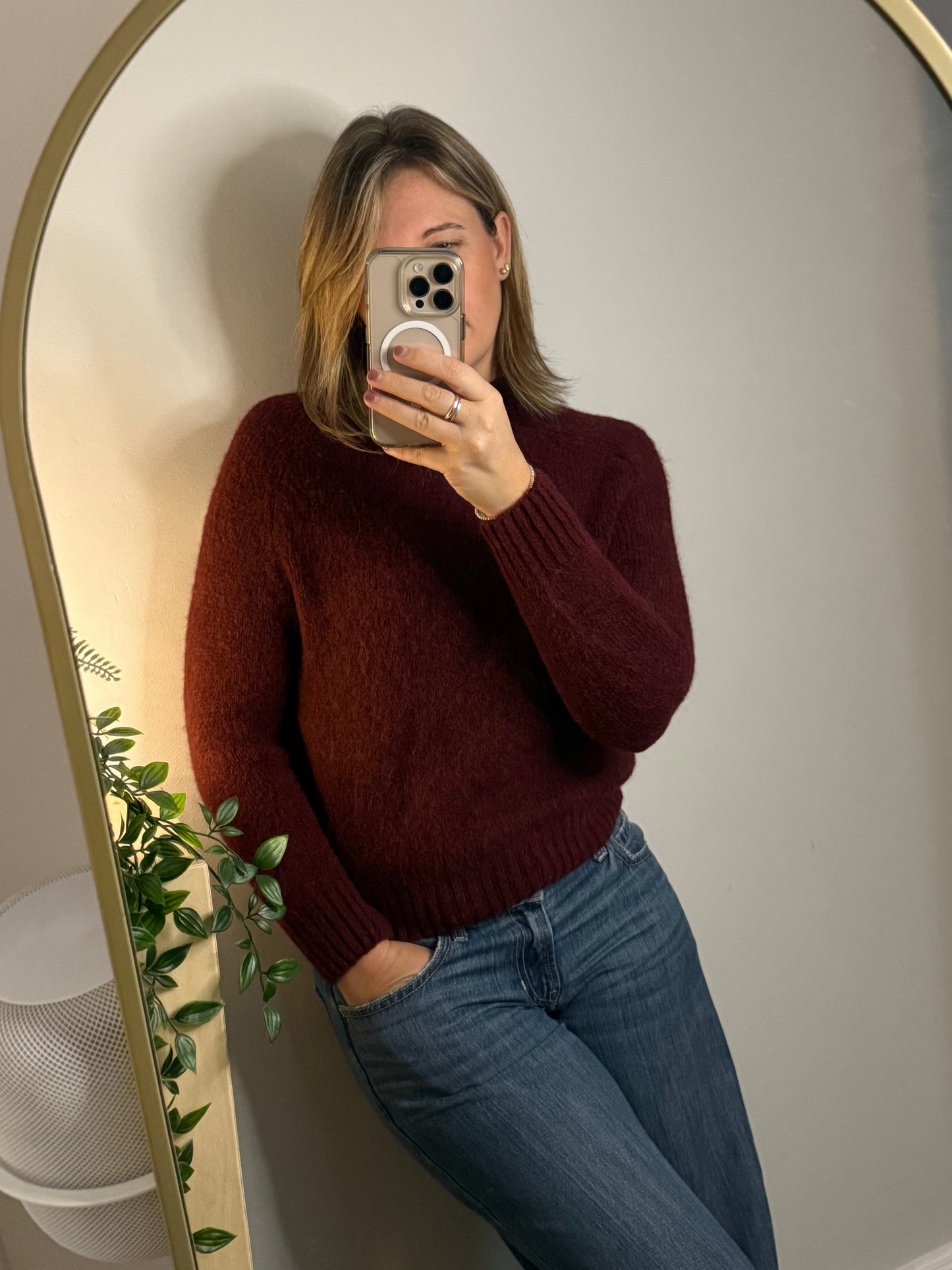 The Mae - Cropped Knit Jumper